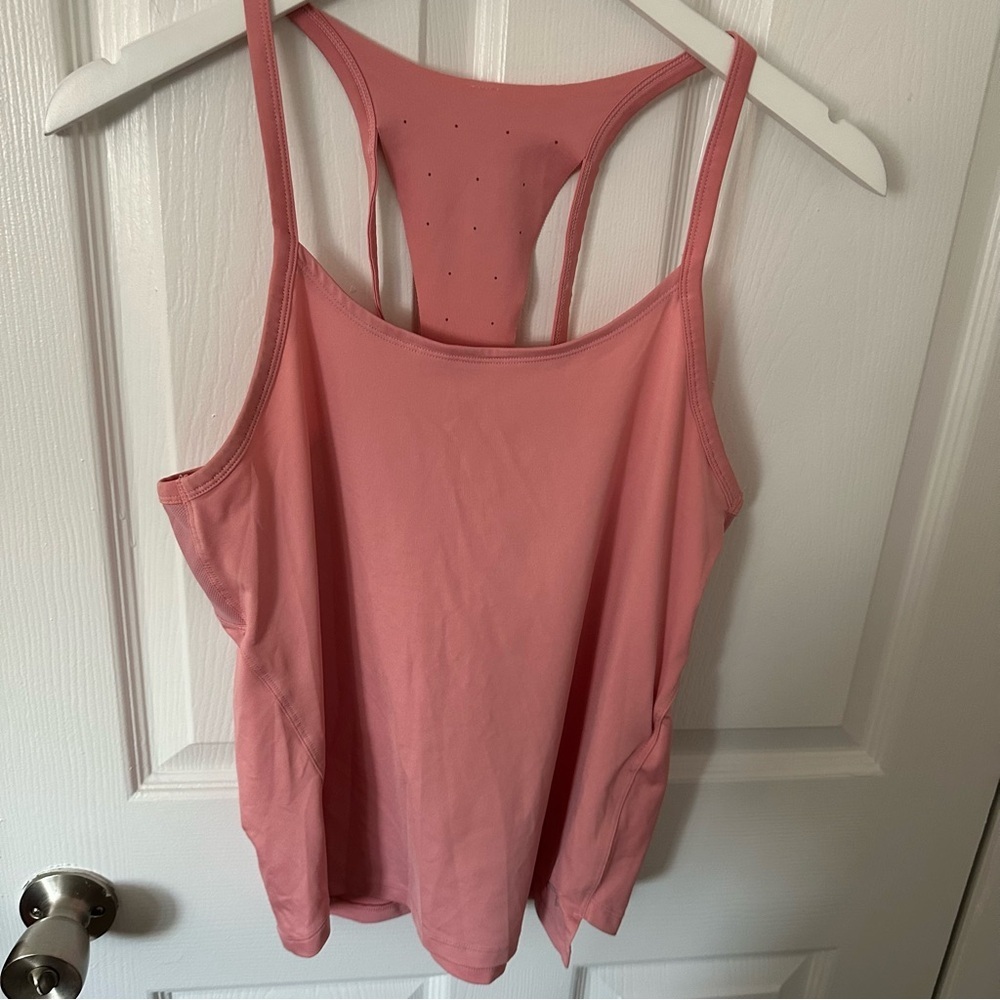 Pink Athletic Tank Top